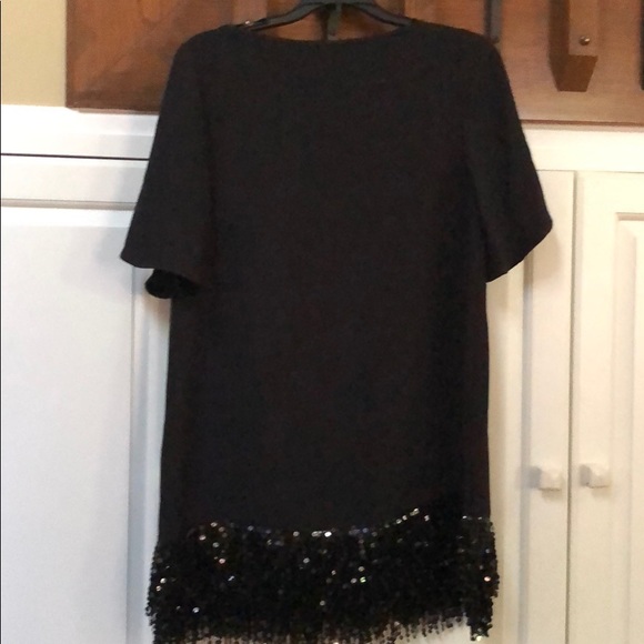 Black Shift Dress - Picture 2 of 3